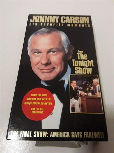 Johnny Carson His Favorite Moments From The Tonight Show The Final Show