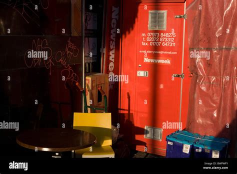 Newsagent Kiosk Corner Landscape Stock Photo Alamy
