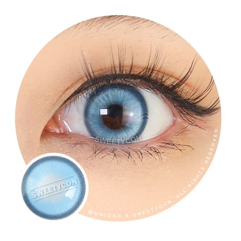 Sweety Magic Pop Blue Colored Contacts Uniqso