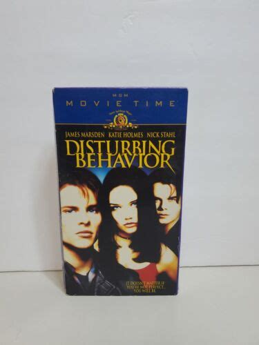 Disturbing Behavior Vhs Tape Ebay