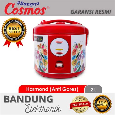 Cosmos Crj Rice Cooker Harmond Liter Magic Anti Gores Ori