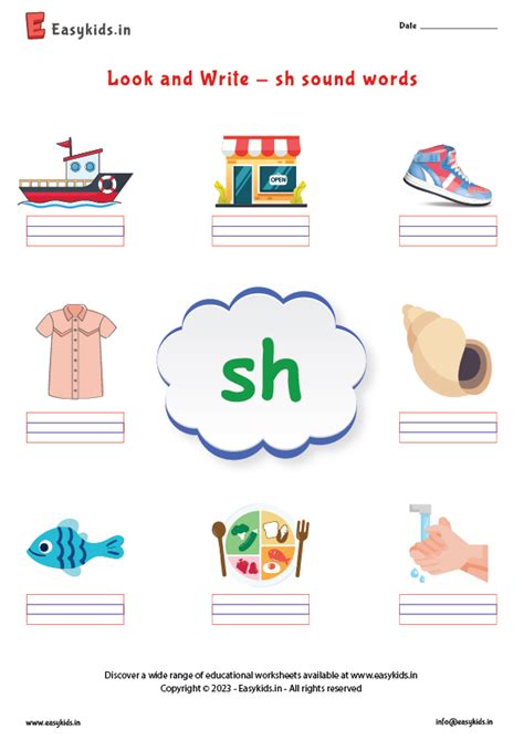 Jolly Phonics Sh Words Worksheet Kiddos Learn And Play Facebook