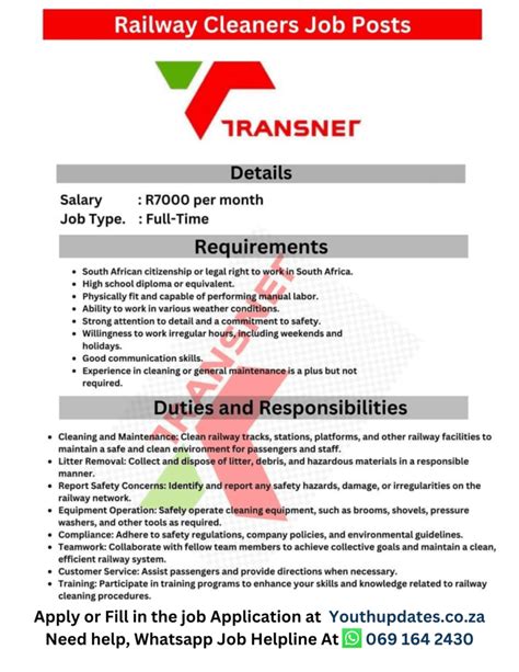 Job Vacancies At Transnet Is Hiring 2024 2025 Youth Updates