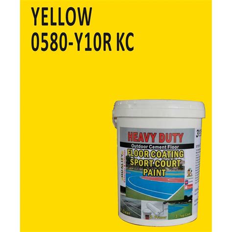 5l Heavy Duty Sport Court Paint Cement Floor Coating Exterior