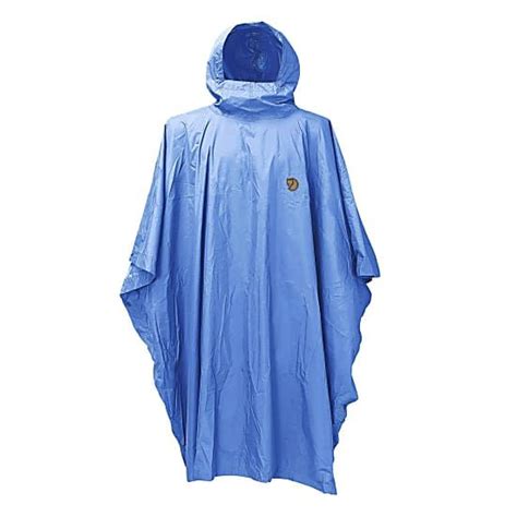 Fjallraven Poncho Un Blue Blue Outerwear Outdoor Outfit Poncho