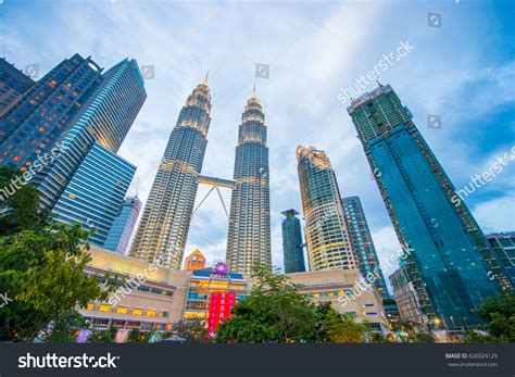 Malaysia Febuary Petronas Tower Stock Photo