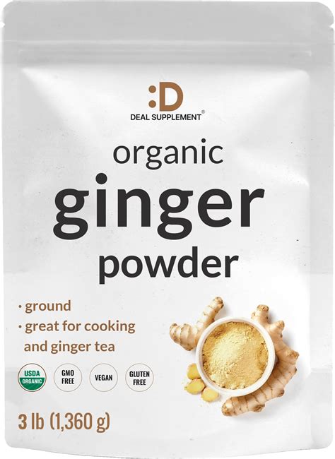 Frontier Co Op Organic Ginger Root Powder 131 Ounce