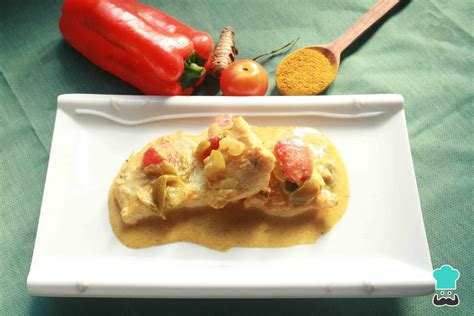 Pescado En Salsa De Coco Y Curry Muy Rico Y Cremoso