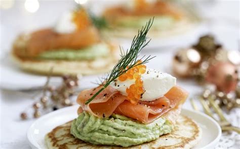 Blinis Met Gerookte Zalm En Avocadocrème Libelle Lekker