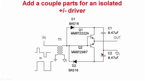 Mosfet Driver Circuit Using Transistor