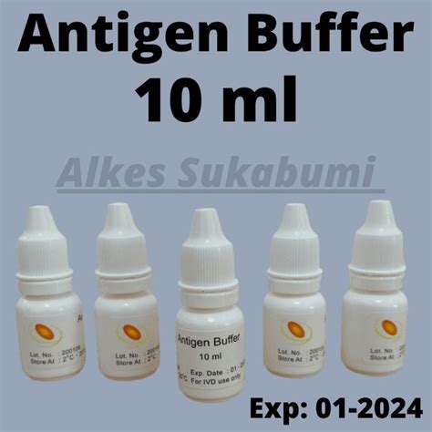 Jual Cairan Buffer Antigen 10 Ml Untuk Semua Merek Shopee Indonesia