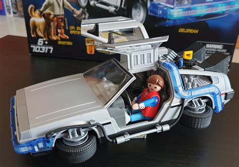 S La Delorean Di Ritorno Al Futuro In Versione Playmobil Proprio