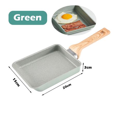 Japanese Square Omelette Pan Non Stick Frying Pan Induction Tamago