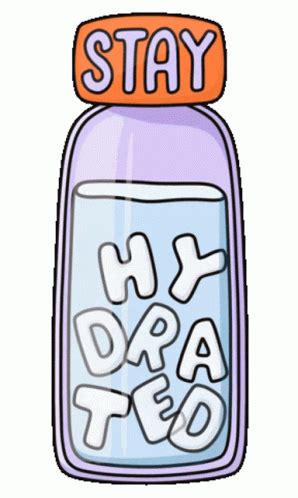 Stay Hydrated Sticker Stay Hydrated Water