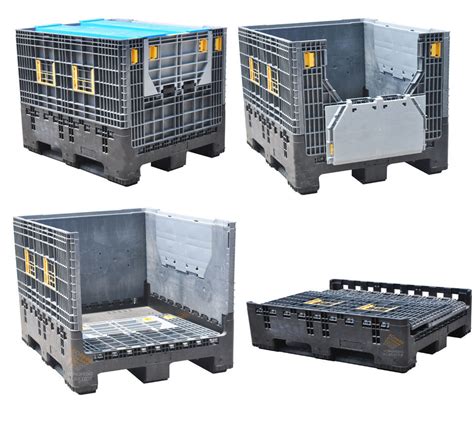 Heavy Duty Transport Storage Hygienic Hdpe Stillage Stackable Industry