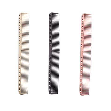 Stainless Steel Comb 1pcs Stainless Steel Professional Hair Comb Ultra Thin Anti Static Salon