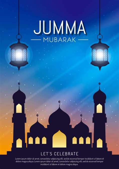 Jumma Mubarak Template Postermywall