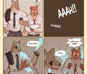 Stuck In The Elevator With My Boss Gayfus Gay Sex And Porn Comics