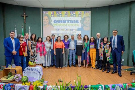 Quintais Produtivos Novo Programa Refor A Papel Das Mulheres Na