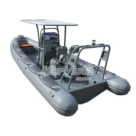 China Rescue Luxury Rib 700 Fiberglass Rigid Hull Inflatable Fishing