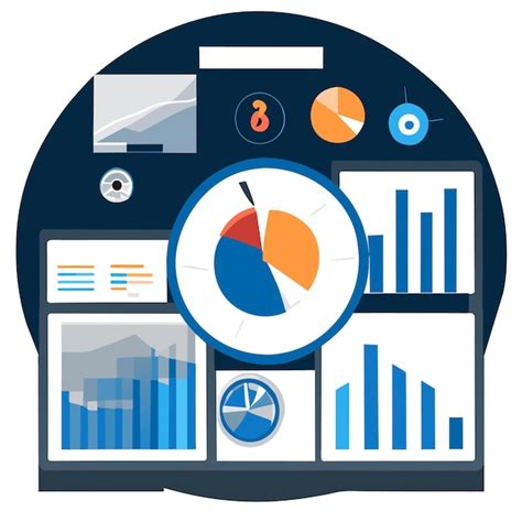 Premium Vector Marketing Growth Statistics Template Or Analyzing