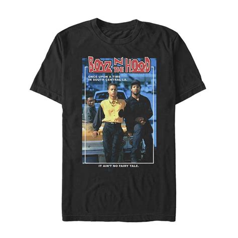 Boyz N The Hood - Men's Boyz n the Hood Movie Poster Graphic Tee Black - Walmart.com - Walmart.com