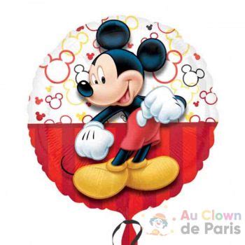 Ballon Mickey En Aluminium H Lium Au Clown De Paris