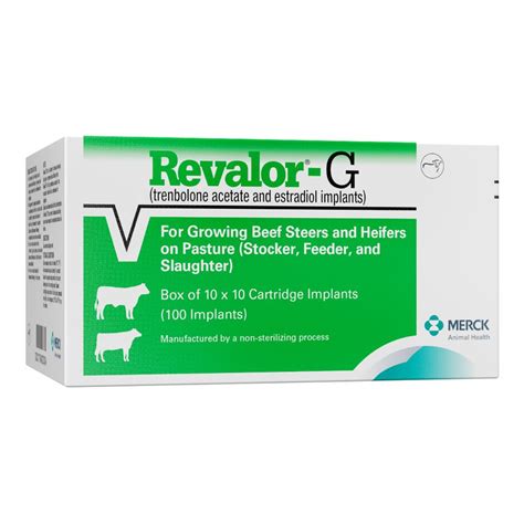 Revalor G Implants For Weaned Pasture Steers And Heifers Pbs Animal