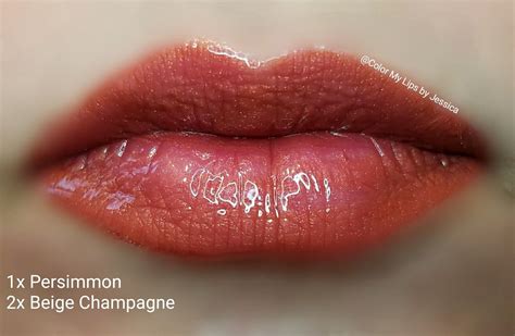 Persimmon Beige Champagne Lipsense Color My Lips By Jessica