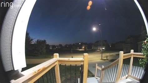 Doorbell Camera Captures Fireball Streak Across The Sky In Missouri