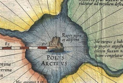 The Mysteries of the First-Ever Map of the North Pole - Atlas Obscura