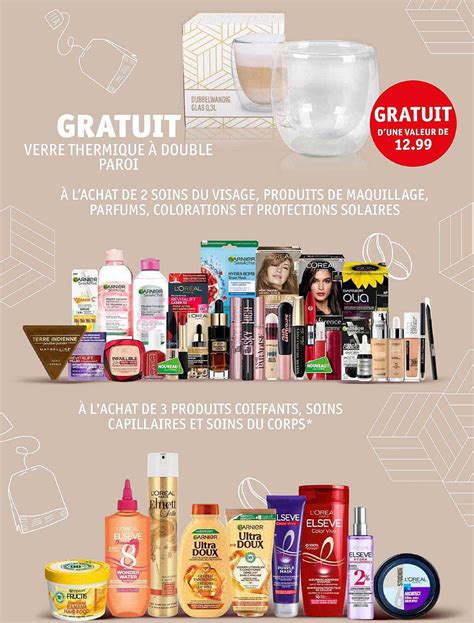 Offre Soins Du Visage Produits De Maquillage Parfums Colorations