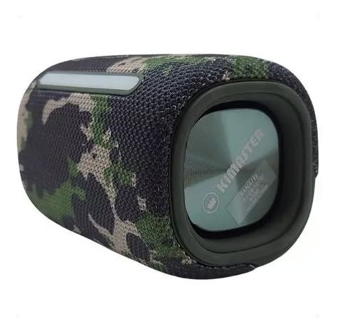 Caixa De Som Bluetooth K Camuflado Kimaster Parcelamento Sem Juros