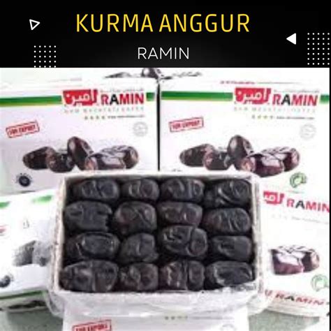 Jual Kurma Bam Ramin 500 Gram Fresh Kurma Anggur Exp 2026 Shopee