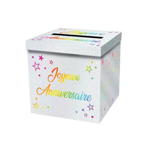 Tirelire Anniversaire Multicolore M Tallis E Urnes Tralala F Tes Fr