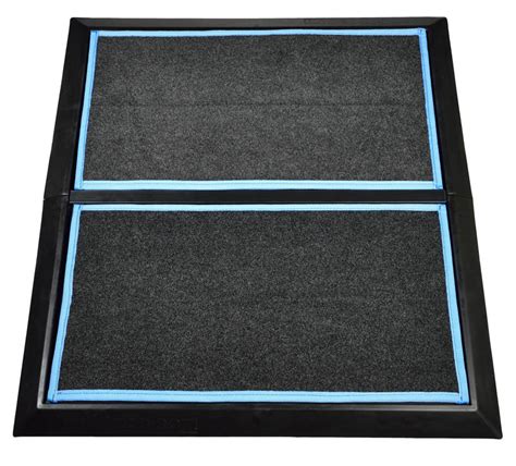 Disinfectant Boot Bath Mat Stride 2 Piece Wide Runner