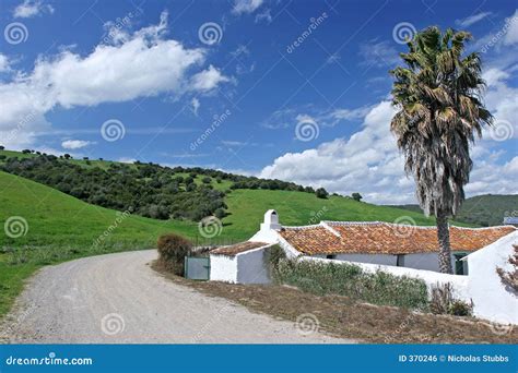 Farmyard Or Cortijo In The Spanish Andalucian Countryside Stock Photo