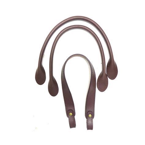 2pcs Purses Straps 25x43cm And Round Handles 40cm Leather Purse Handlesgenuine Leather