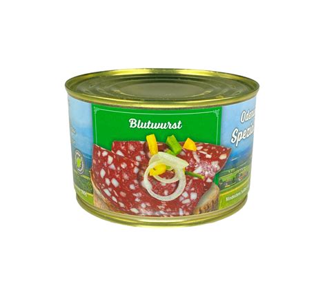 Blutwurst 400g Dose Mannheimer Wochenmarkt