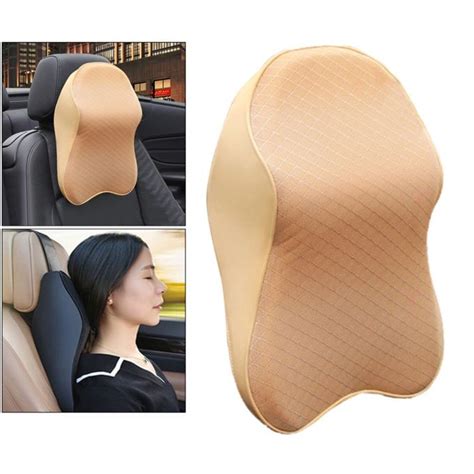 Jual Bantal D Headrest Leher Kursi Mobil Memory Foam Sandaran Kepala