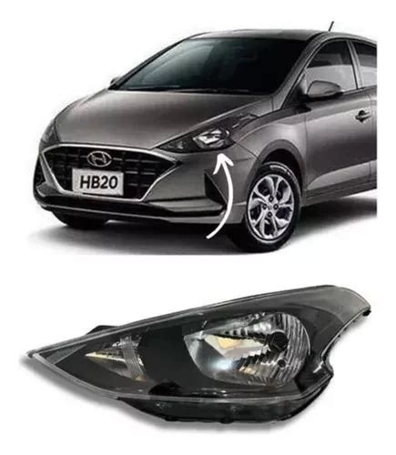 Farol Dianteiro Hyundai Hb Hb S Frete Gr Tis