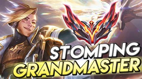 Stomping Grandmaster Elo Full Ezreal Gameplay Youtube