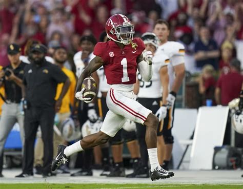 Jameson Williams' big plays fuel Alabama's rout of Southern Miss - TideIllustrated