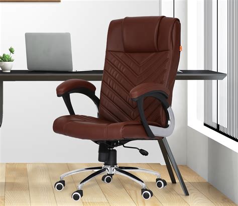 Buy Ireton High Back Leatherette Revolving Ergonomic Executive Office