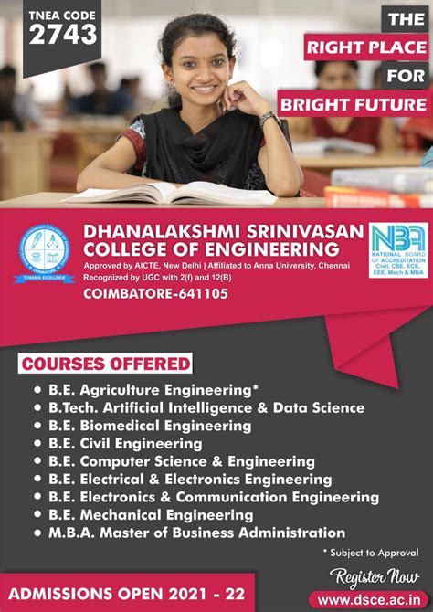 Admissions Open Dsce