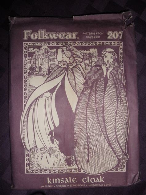 Folkwear Pattern 207 Kinsale Cloak Patterns From By Peggythrifty