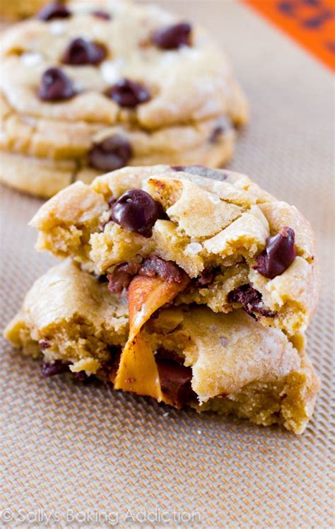 Salted Caramel Chocolate Chip Cookies Sallys Baking Addiction