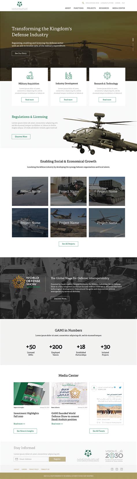 GAMI KSA - Landing Page UI/UX Design on Behance