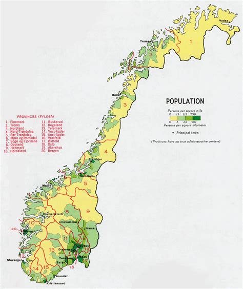 Noruega Mapas GeogrÁficos De Noruega