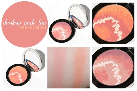 Dior Diorskin Nude Tan Tie Dye Edition Blush Harmony In Pink Sunrise